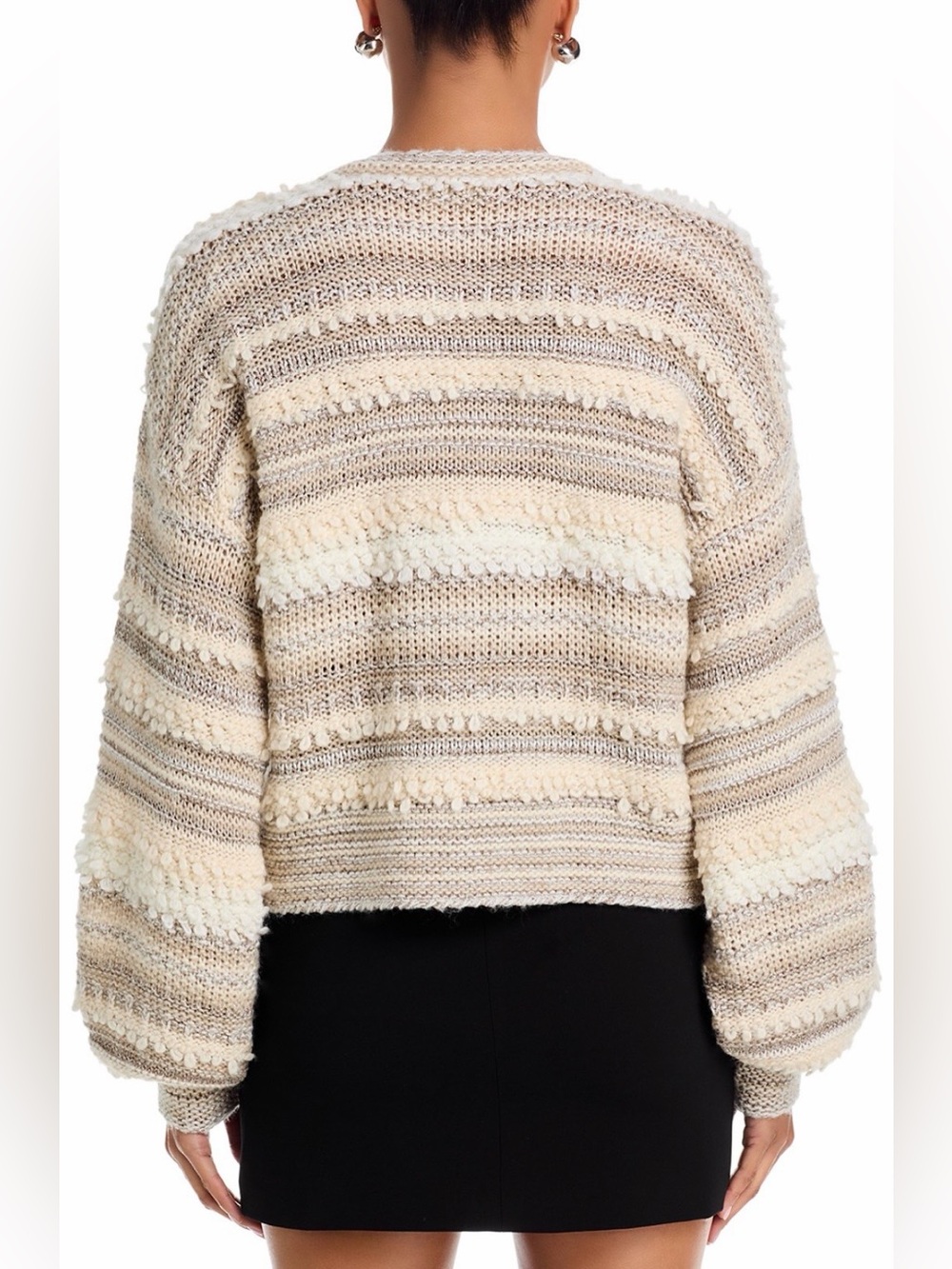 L'AGENCE Harriet Bishop Sleeve Cardigan - Picture 3 of 5